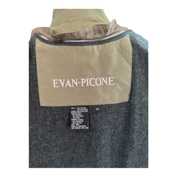 Evan-Picone Vintage Lined Trench Size M - Picture 3 of 7